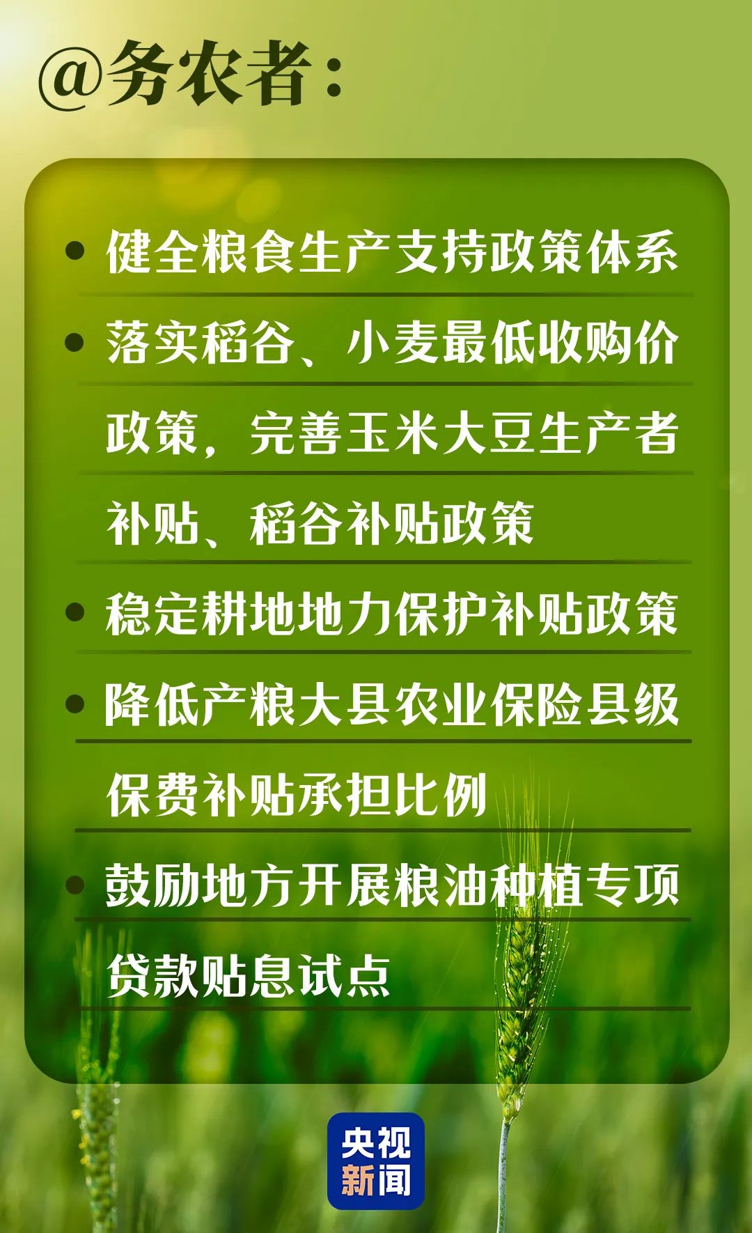 中央一号文件发布，这些人将直接受益！(图1)